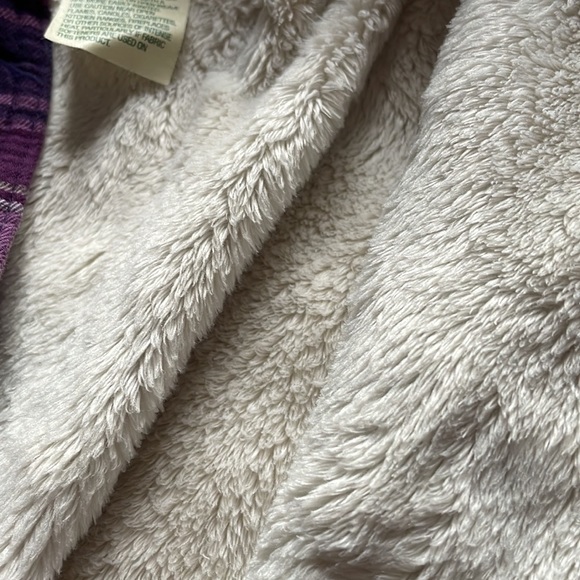 LL Bean Sherpa lined shirt SZ S - Picture 3 of 3